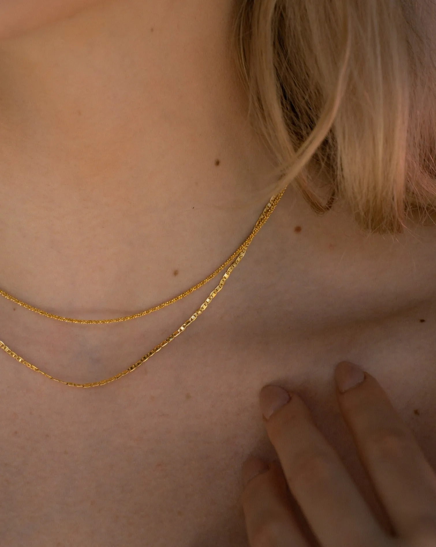 Golden Glow Chain - Gold Vermeil