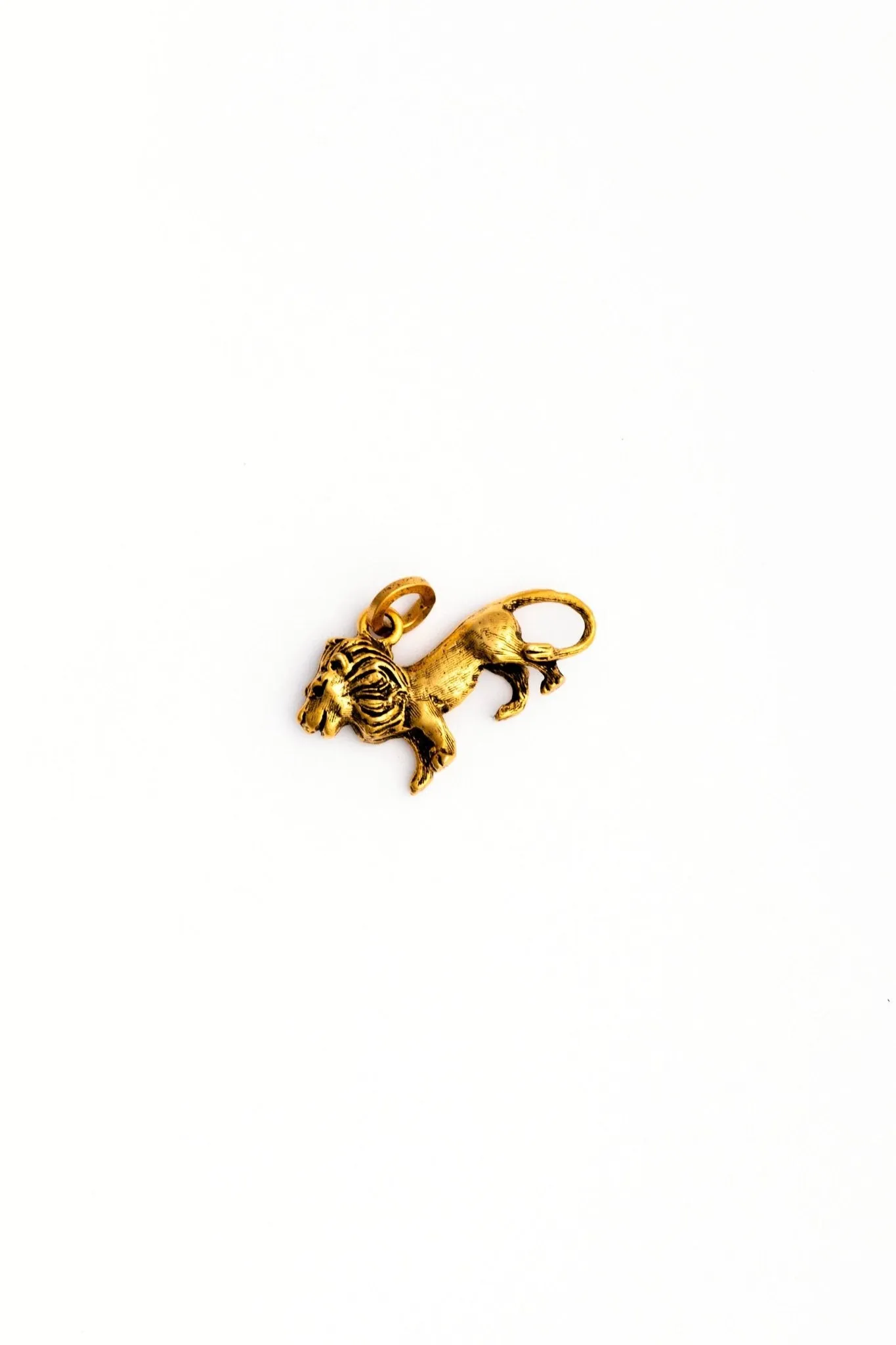 Golden Lion Charm