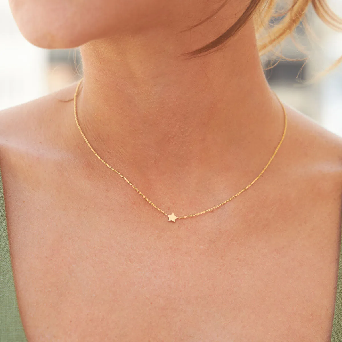 Golden Star Necklace