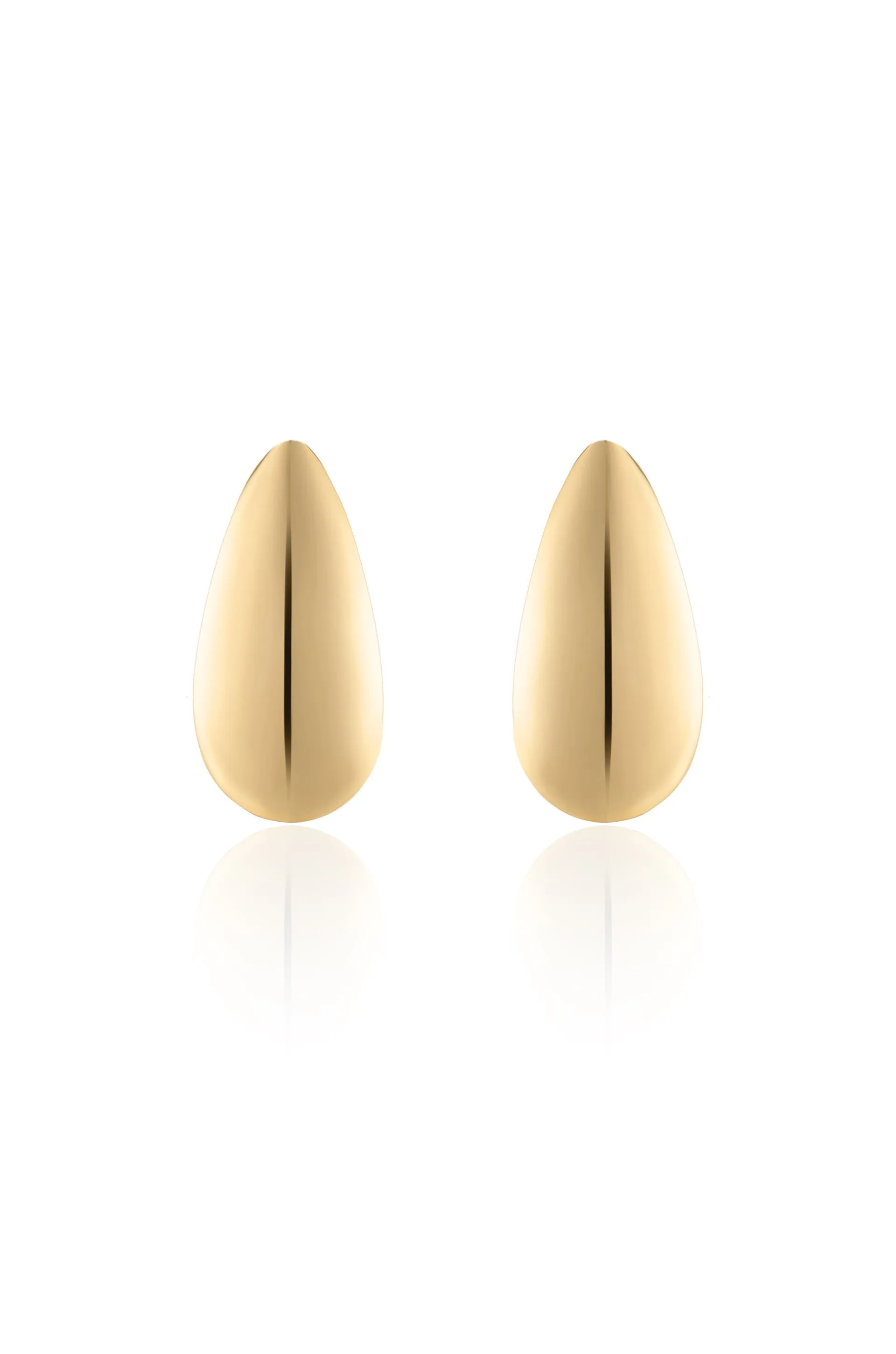 Golden Teardrop Earrings