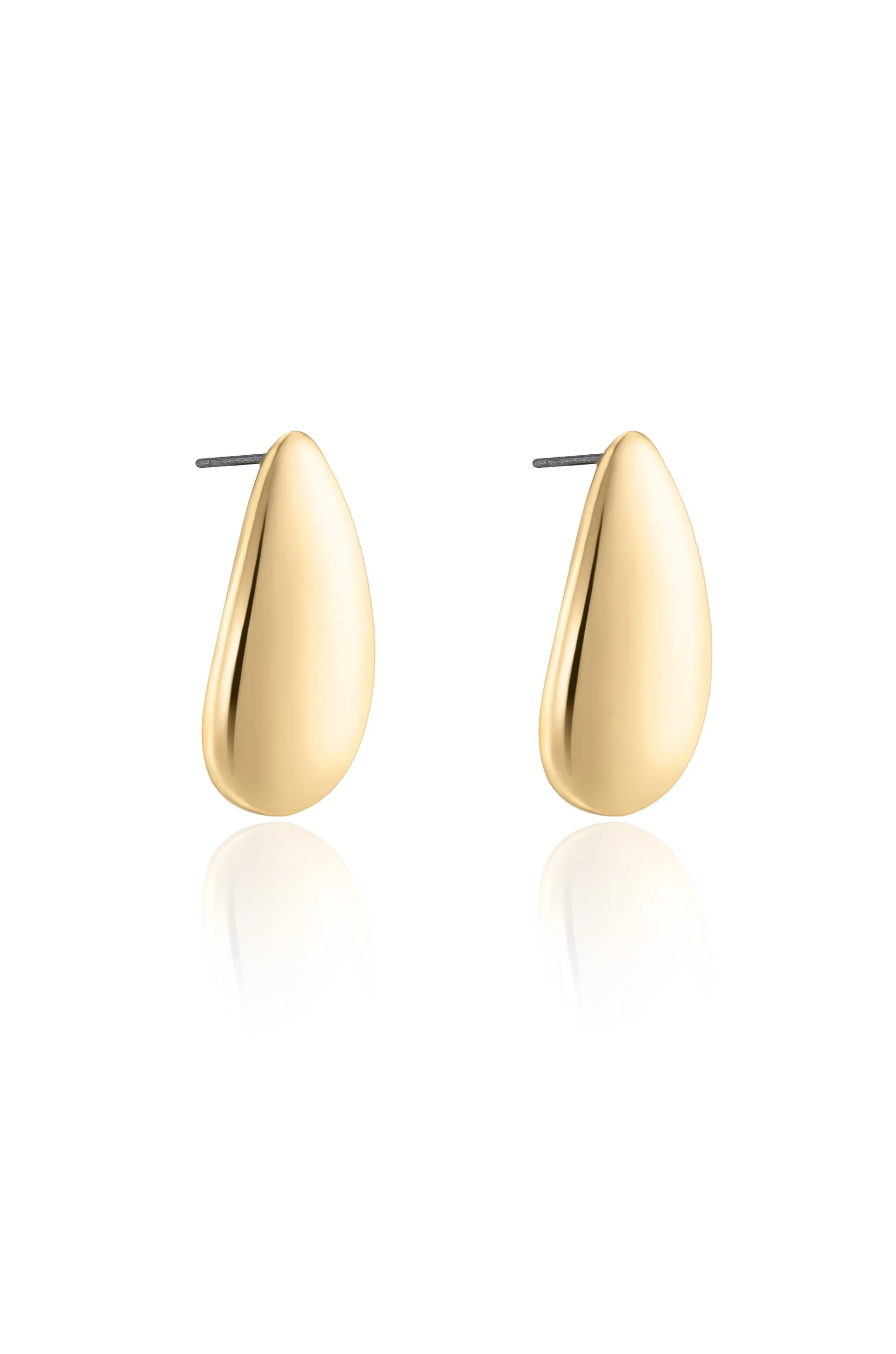 Golden Teardrop Earrings