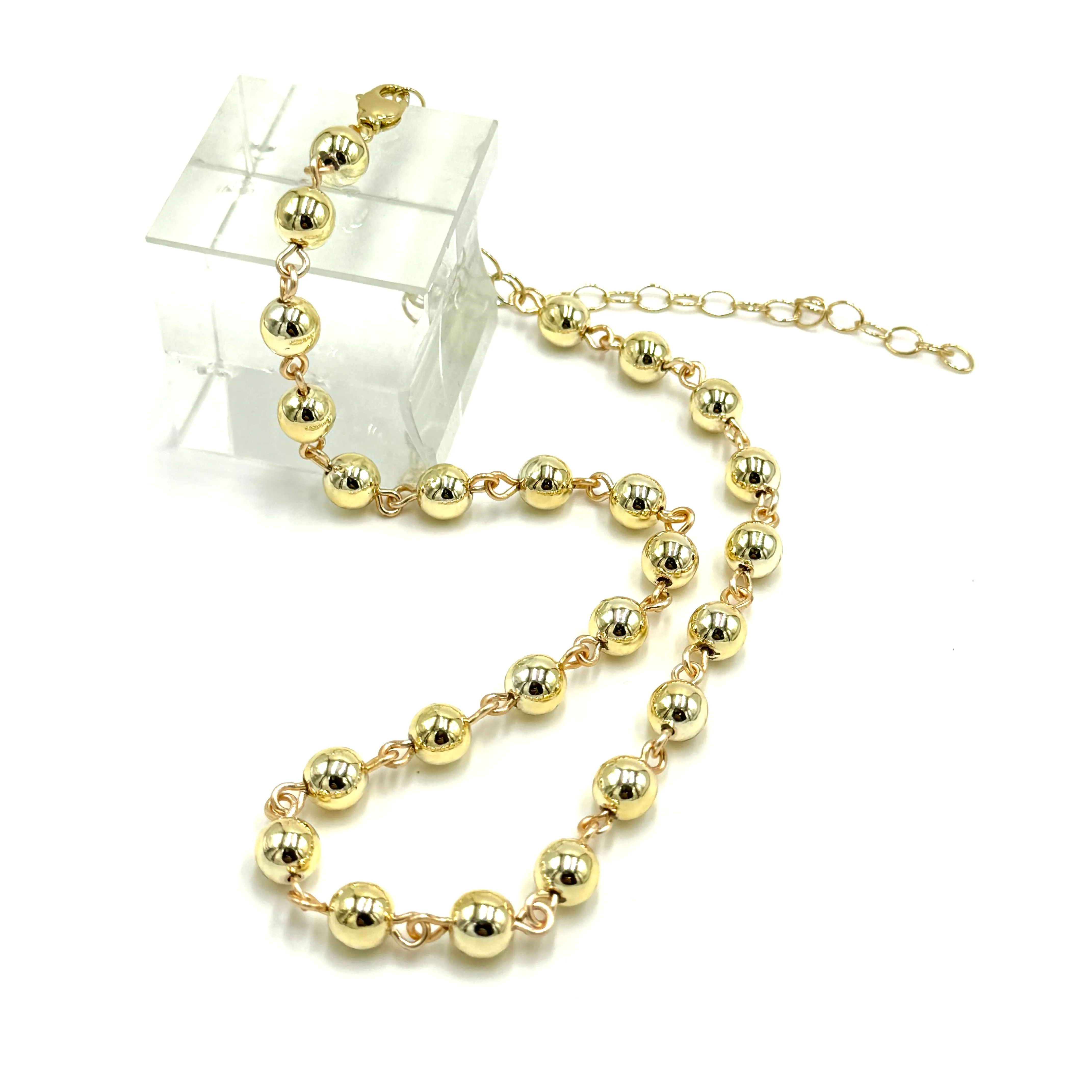 Golden Vintage Vacuum Plated Amelia Necklace