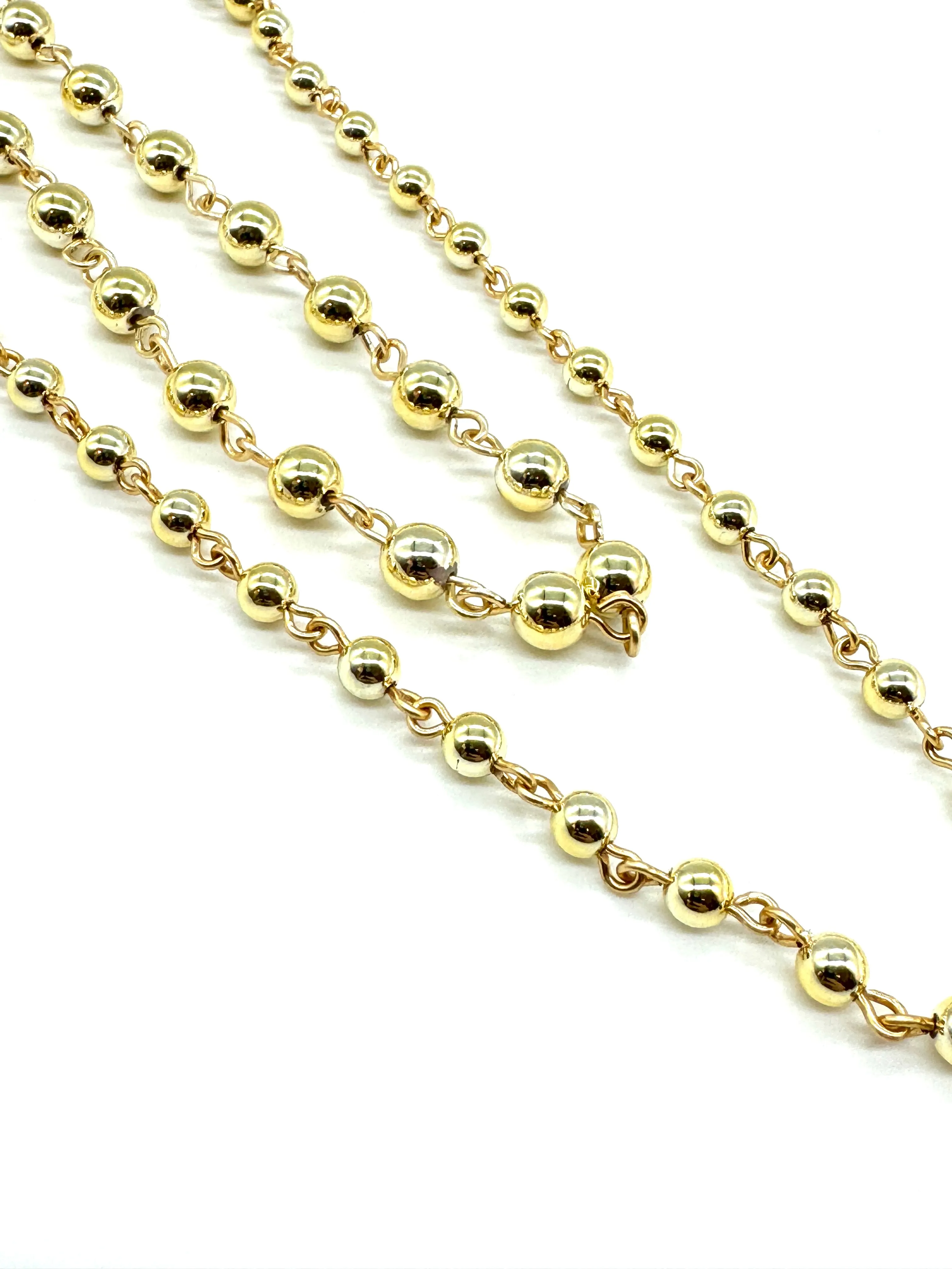 Golden Vintage Vacuum Plated Amelia Necklace