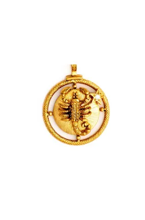 Golden Zodiac Charm