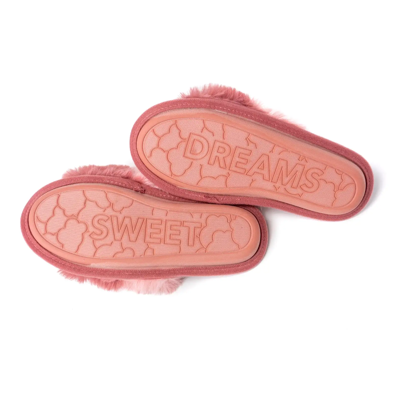 Hello Mello Cotton Candy Puff Slippers