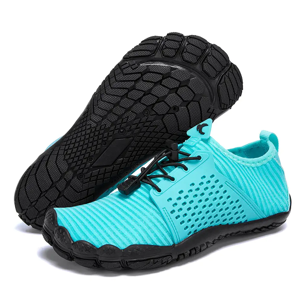 HIITAVE Water Shoes Barefoot Quick Dry Aqua Shoes Non Slip Breathable with Beach River Swim Pool Hiking for Men Women