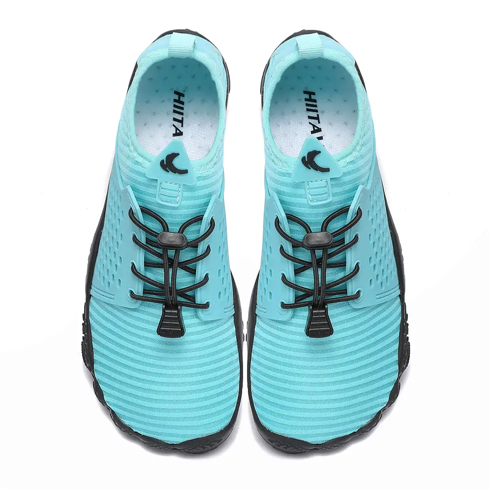 HIITAVE Water Shoes Barefoot Quick Dry Aqua Shoes Non Slip Breathable with Beach River Swim Pool Hiking for Men Women