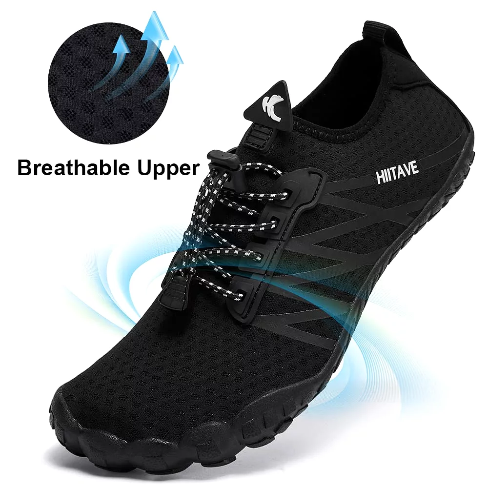 HIITAVE Women Barefoot Water Shoes Breathable Beach Shoes Minimalist for Outdoor Hiking