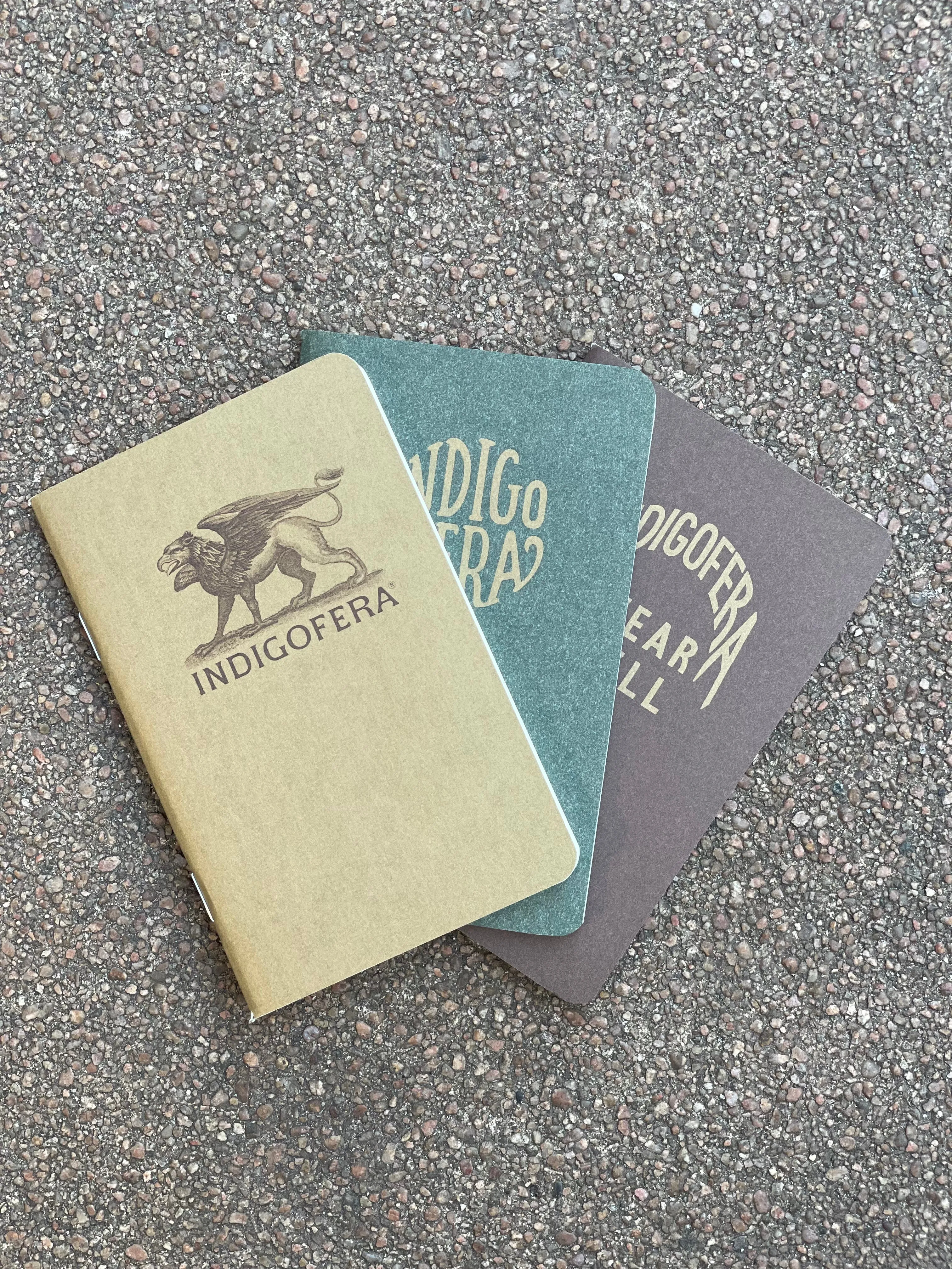 Indigofera - Notebook (Set of 3)