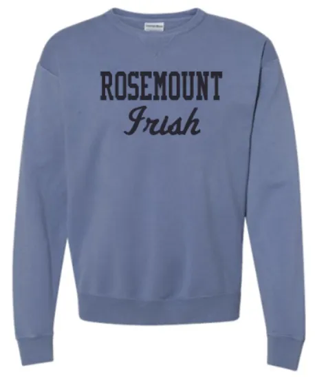 IRISH GARMENT-DYED CREWNECK SWEATSHIRT