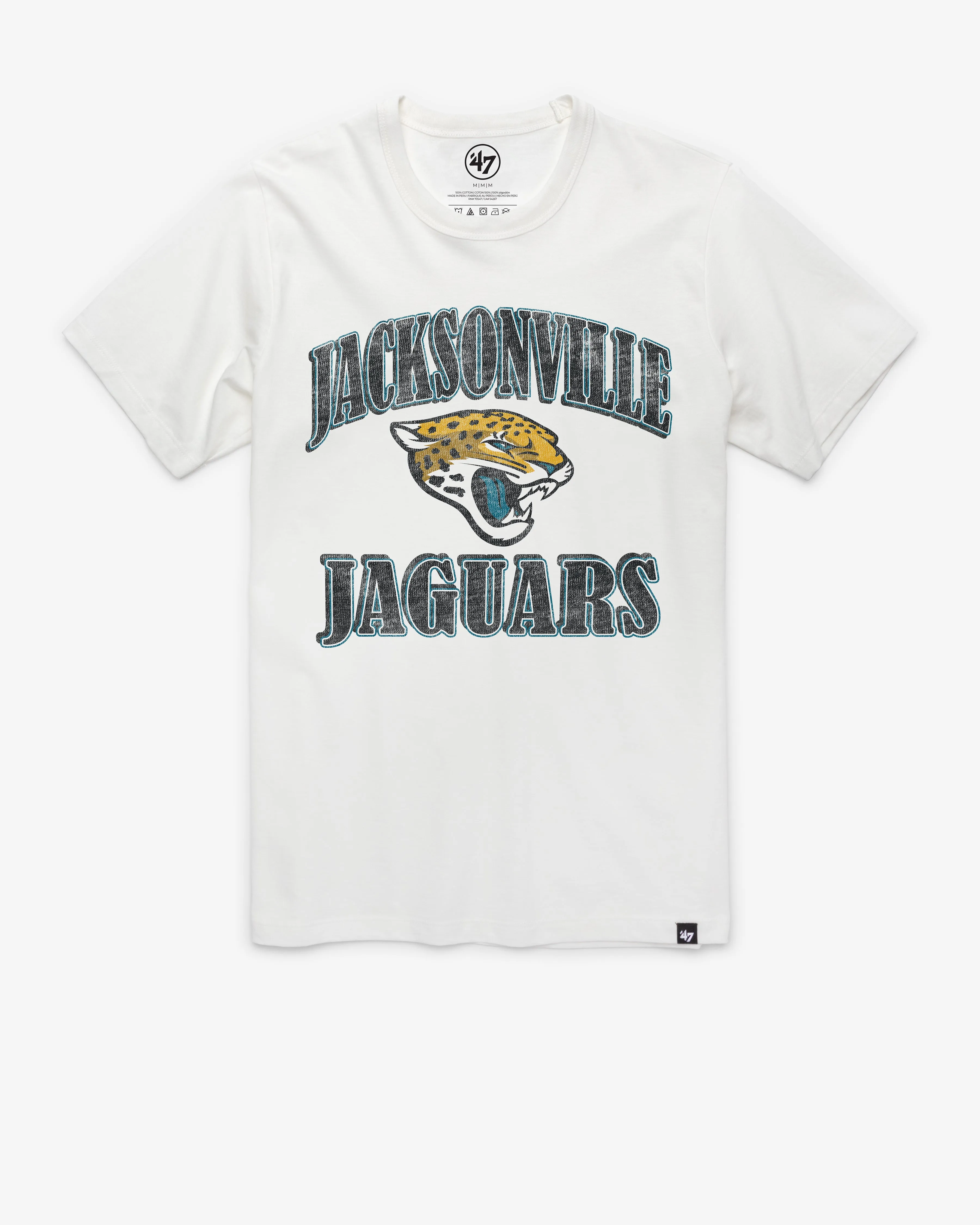 JACKSONVILLE JAGUARS OVERRUN '47 FRANKLIN TEE