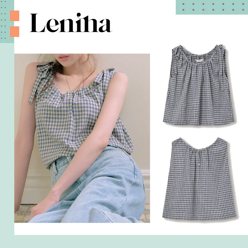 LENINA  |Casual Style Sleeveless Street Style Elegant Style