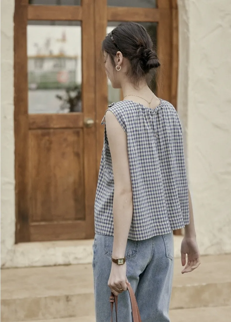 LENINA  |Casual Style Sleeveless Street Style Elegant Style