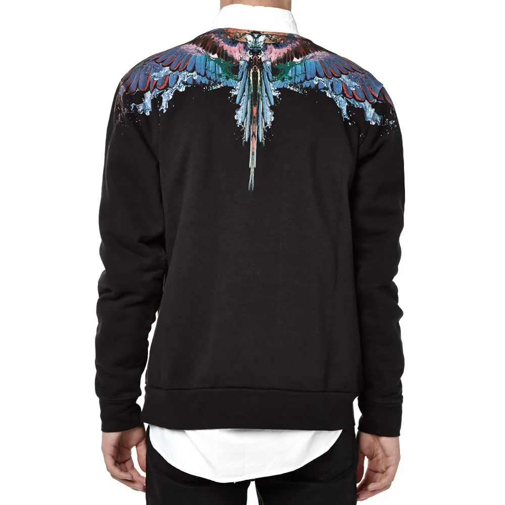 Marcelo Burlon Alas Agua CrewBlack & Blue