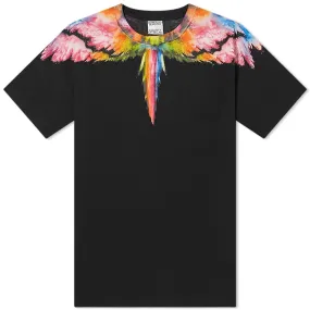 Marcelo Burlon Colourdust Wings T-ShirtBlack & Multi