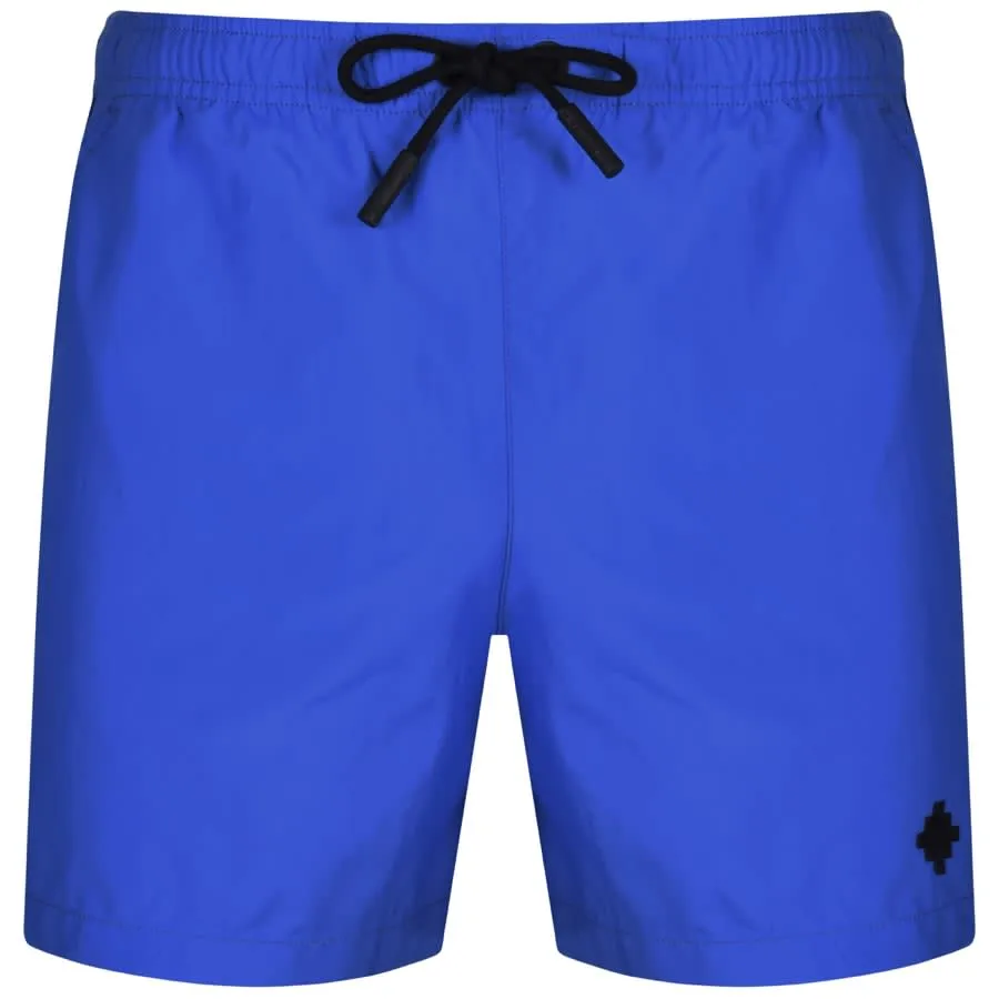 Marcelo Burlon Cross Swim Shorts Blue