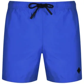 Marcelo Burlon Cross Swim Shorts Blue