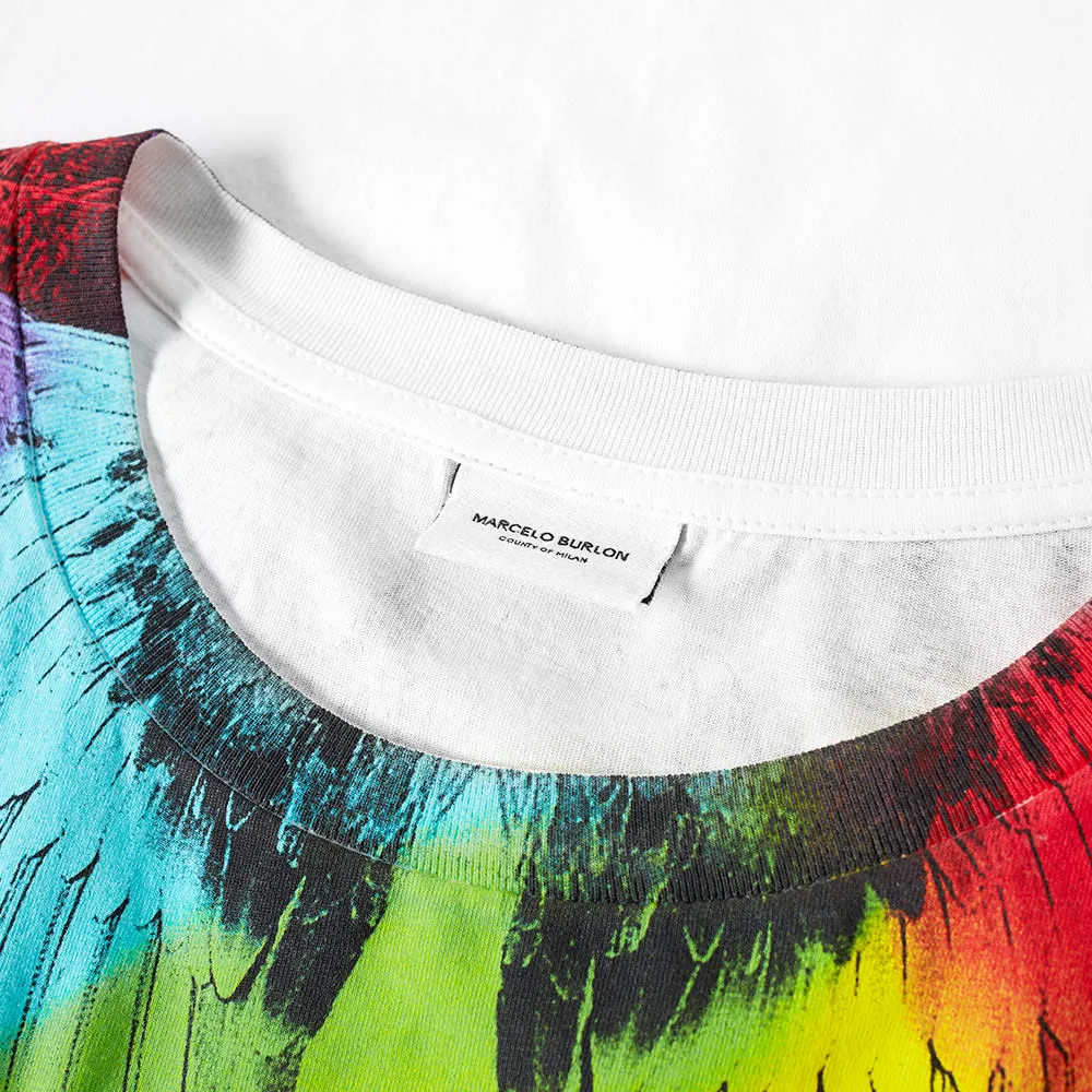 Marcelo Burlon Nicholas TeeWhite & Multi