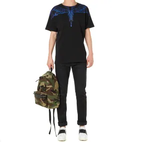 Marcelo Burlon Rio Nero TeeBlack & Blue