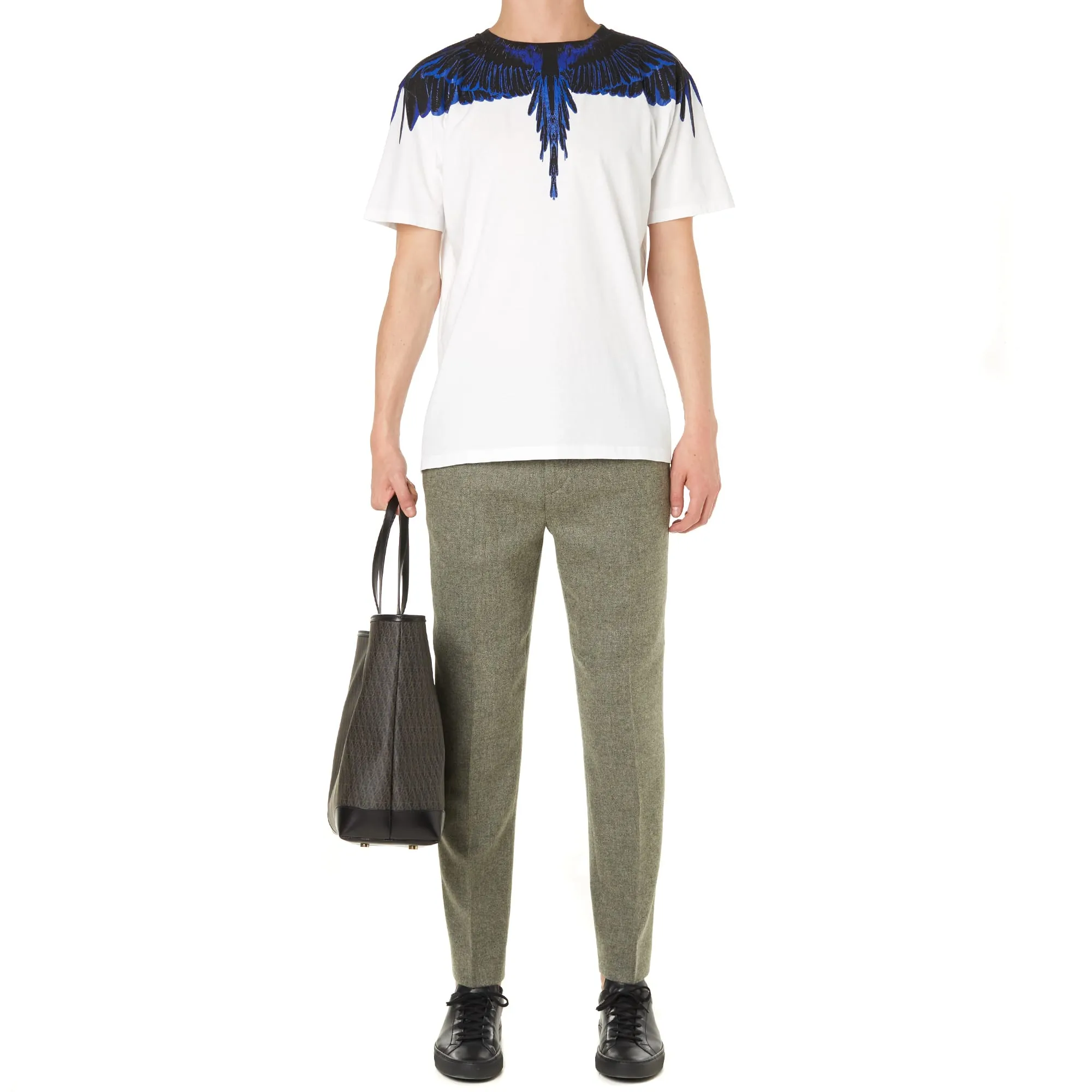 Marcelo Burlon Rio Nero TeeWhite & Blue