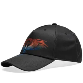 Marcelo Burlon Starter Wings CapBlack & Orange