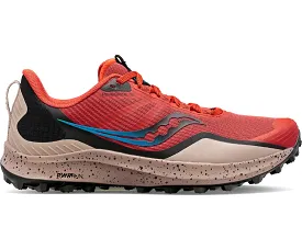 Men's Saucony Peregrine 12, Clay/Loam, 8 D Medium