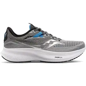 Men's Saucony Ride 15, Alloy/Topaz, 7 2E Wide