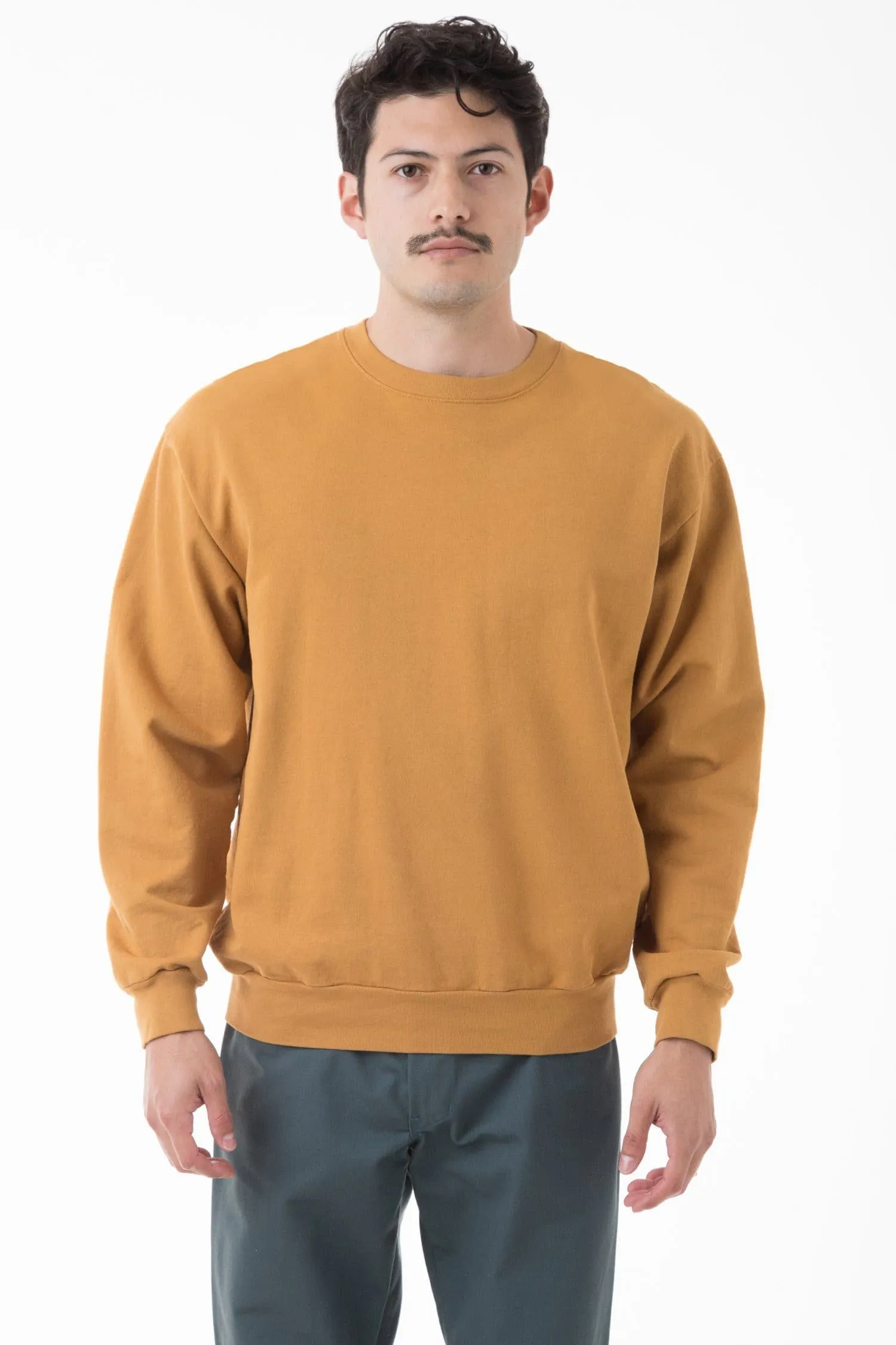 MWT07GD - Long Sleeve Garment Dye French Terry Pullover