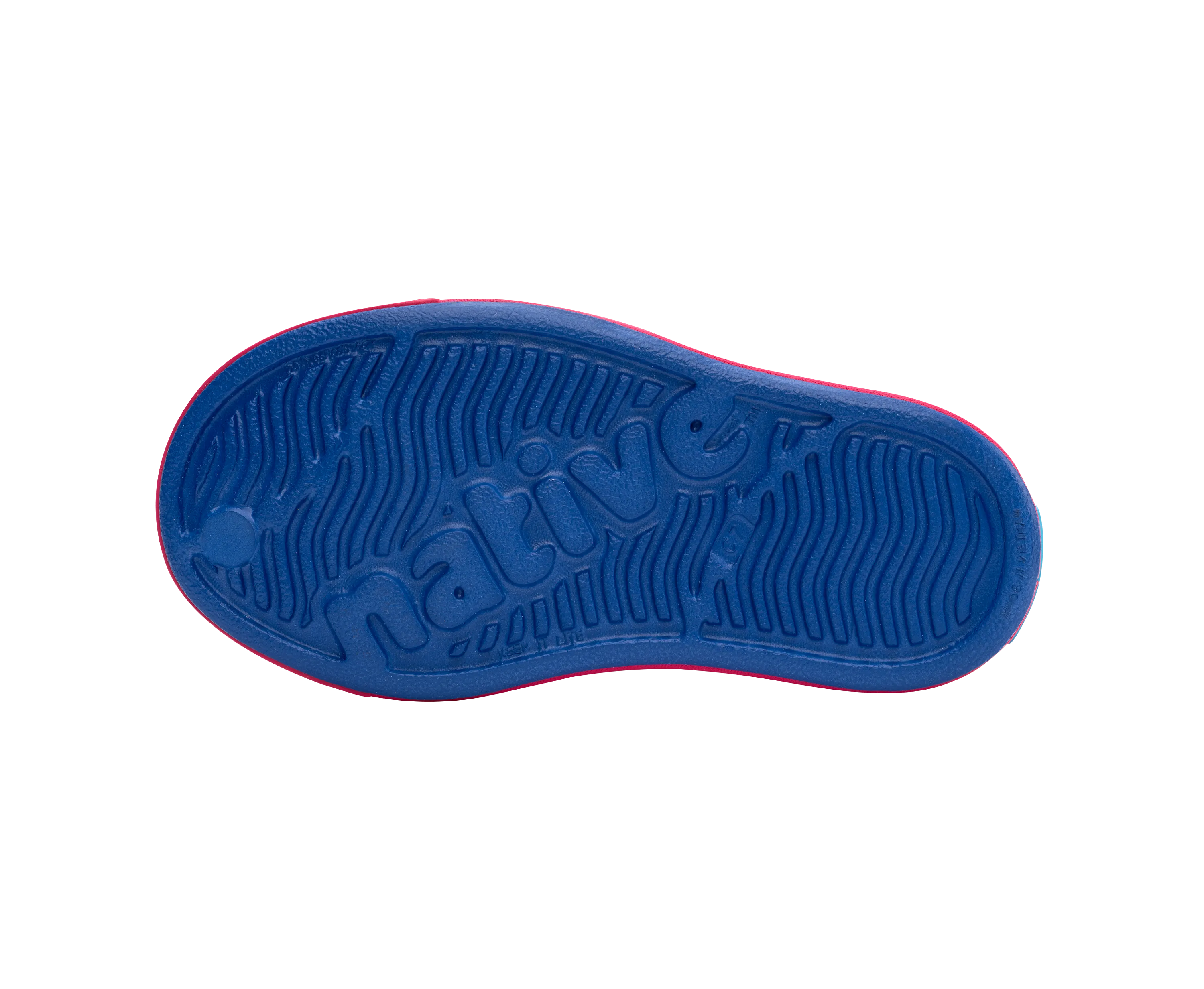 Native Jefferson Ombre Shoes - Adventure Blue / Radberry Pink / Adventure Radberry Ombre