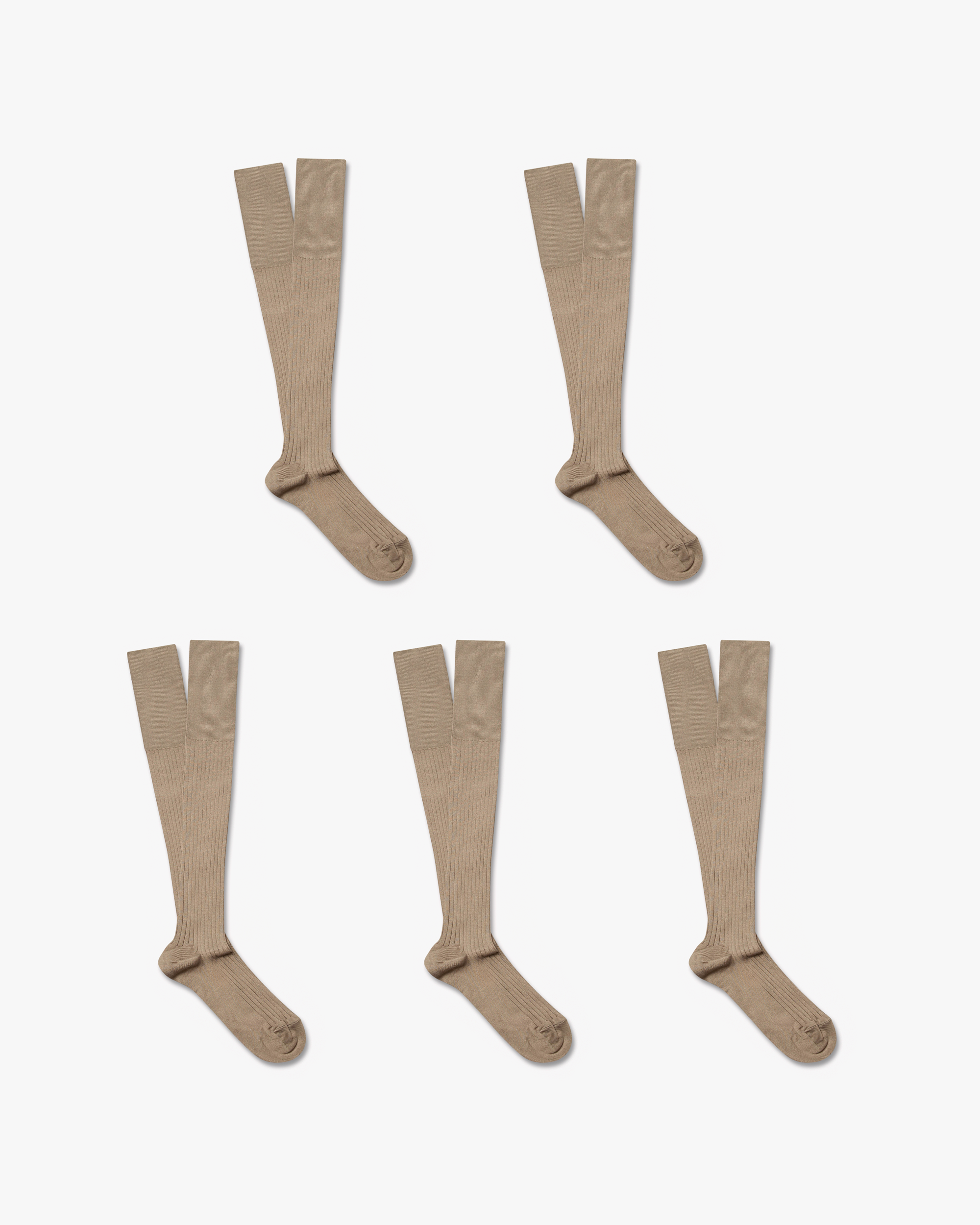 Nils – Knee-High Cotton Socks – 5-pack