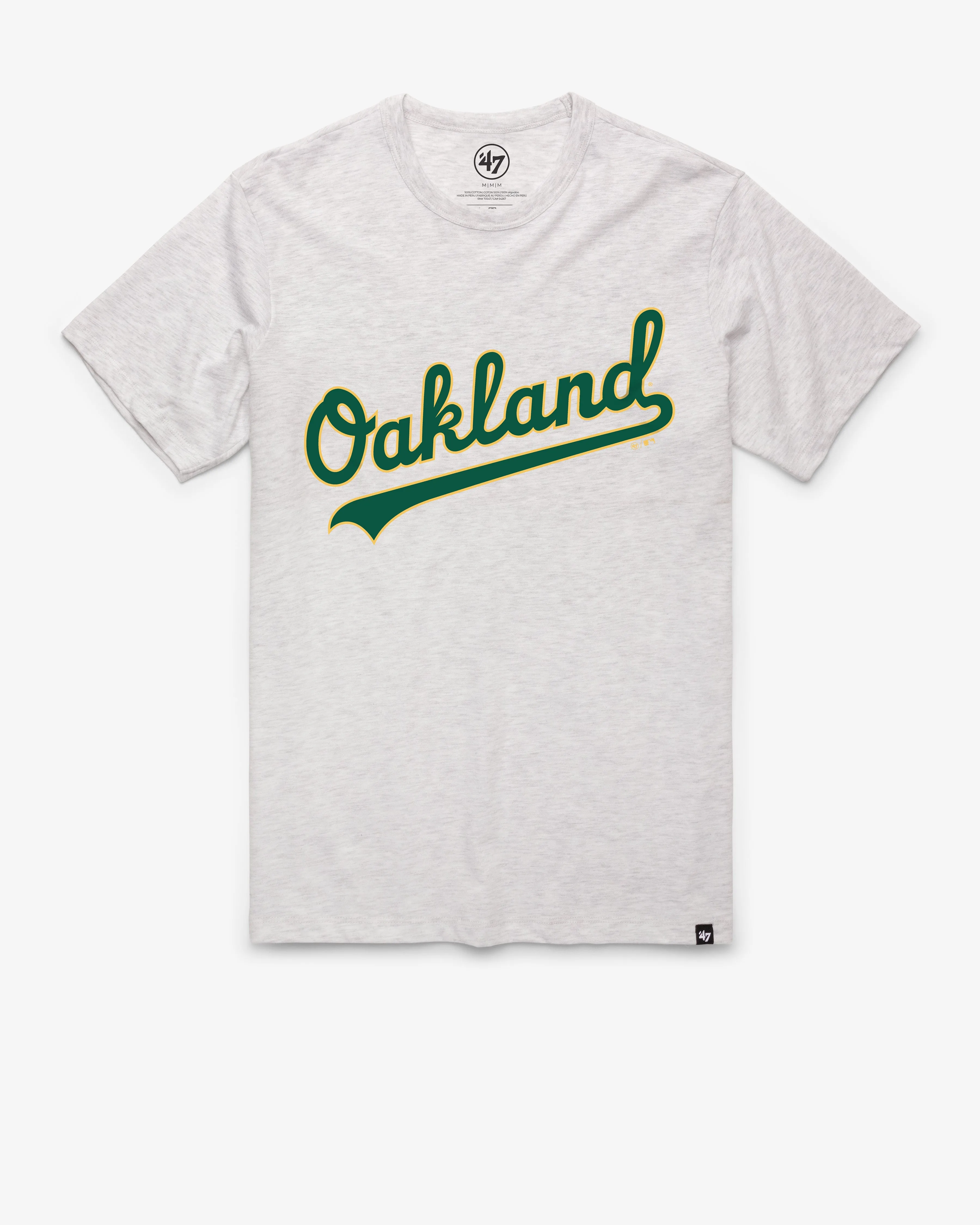 OAKLAND ATHLETICS WORDMARK '47 FRANKLIN TEE