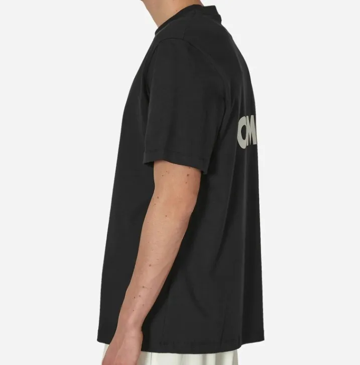 OAMC  |Crew Neck Street Style Plain Short Sleeves Logo Designers