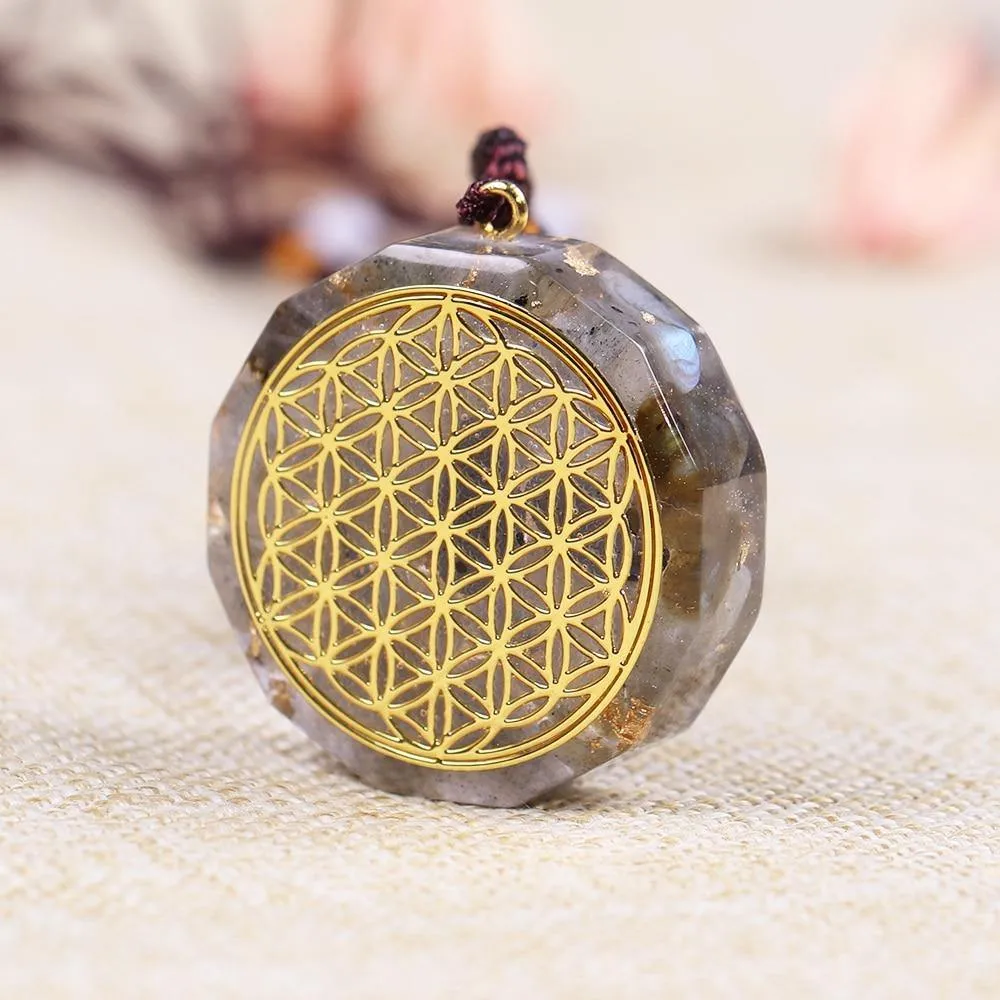 Orgonite Energy Amulet Necklace