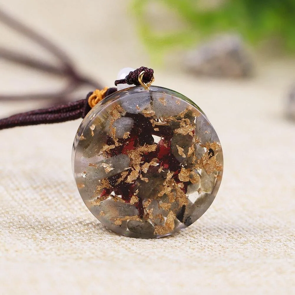 Orgonite Energy Amulet Necklace