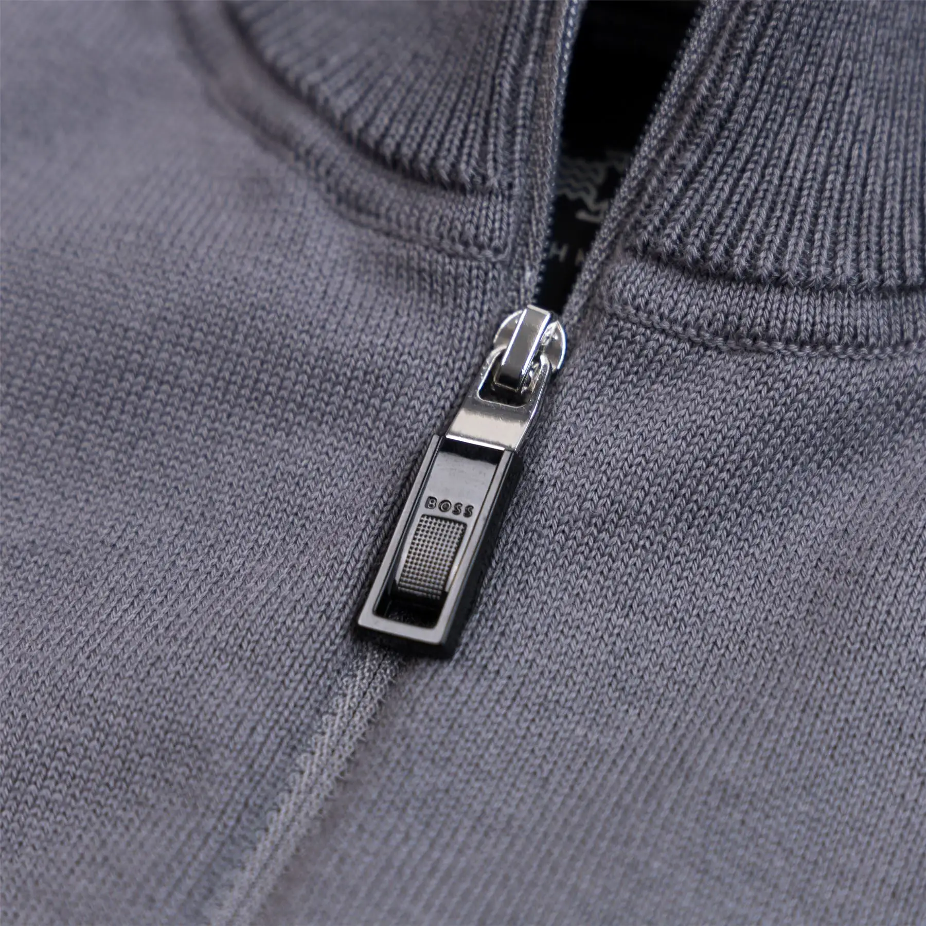 Perform-X Quarter Zip Knit Medium Grey - SS24