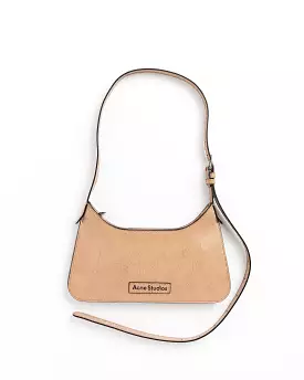 Platt Mini Shoulder Bag in Dark Beige