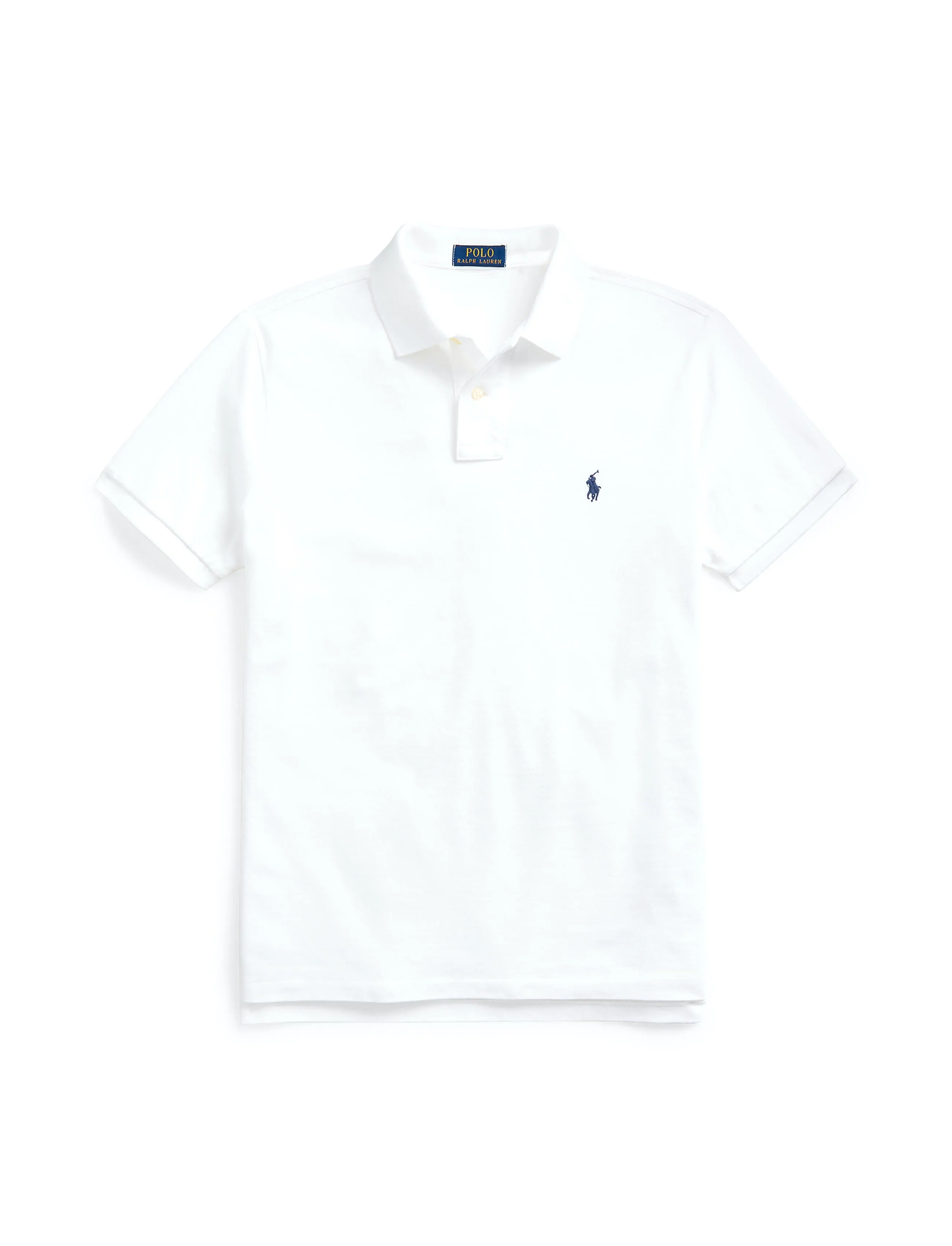 Polo Ralph Lauren Custom Slim Polo White