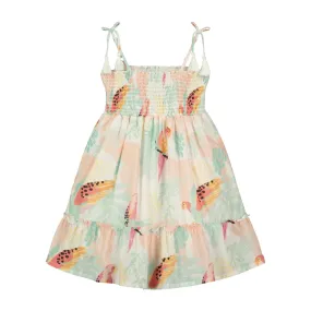 Poppet & Fox South Beach - Shirred Strappy Sundress