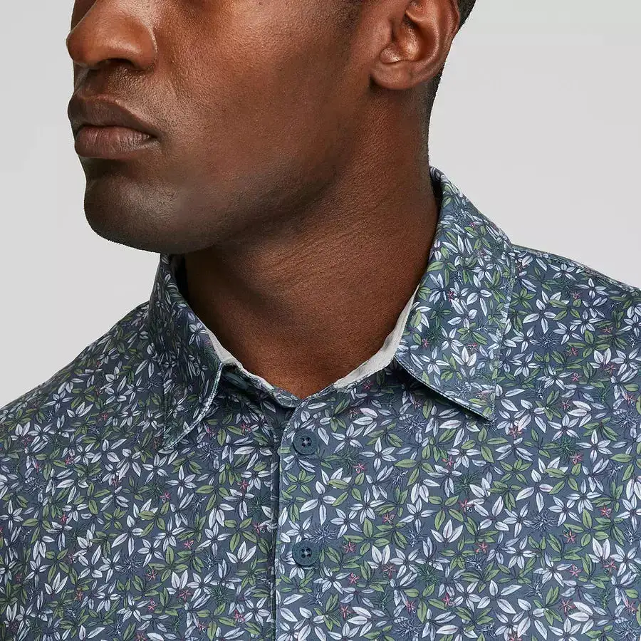 Puma MATTR Floral Polo - Blue