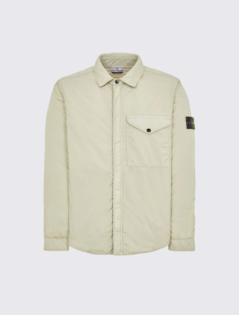 Q0123 Garment Dyed Crinkle Reps Light Jacket Overshirt