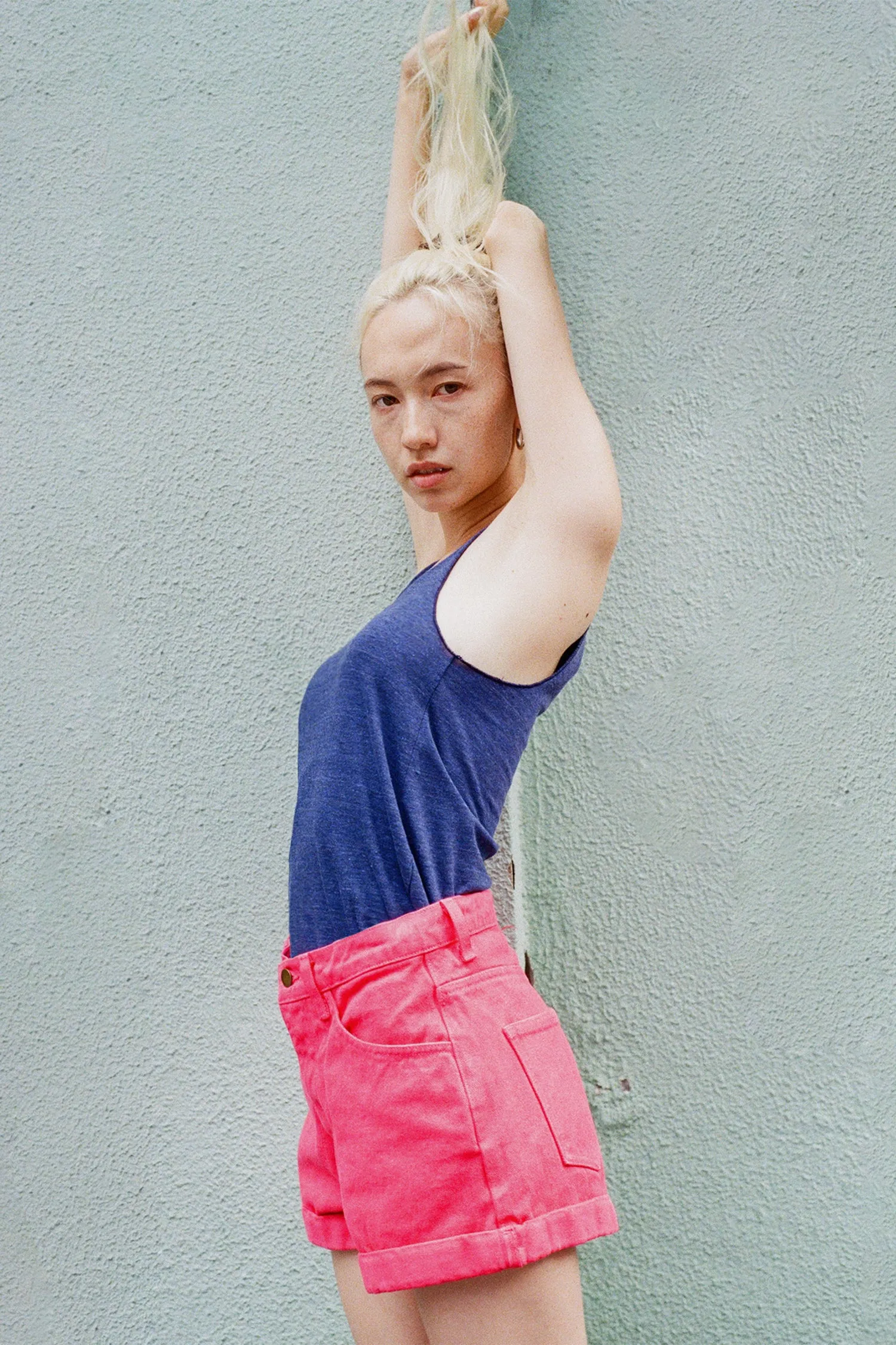 RBDW05GD - Bull Denim Garment Dye Cuff Short (Summer Color Edition)