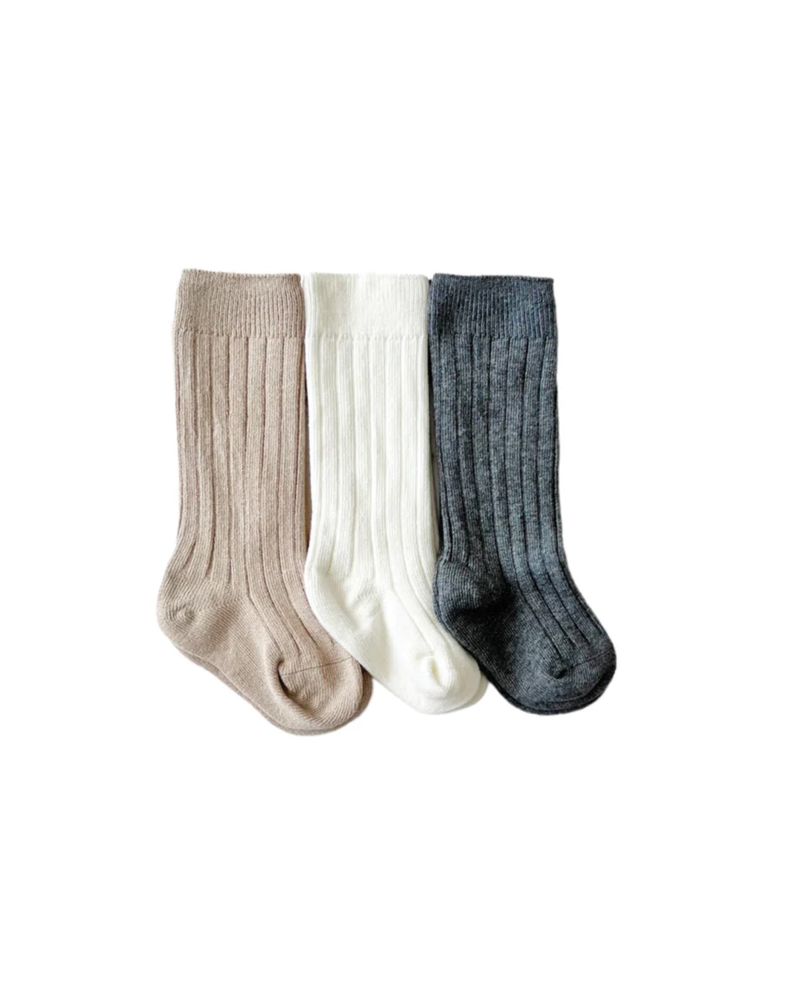 Ribbed Socks | Gray