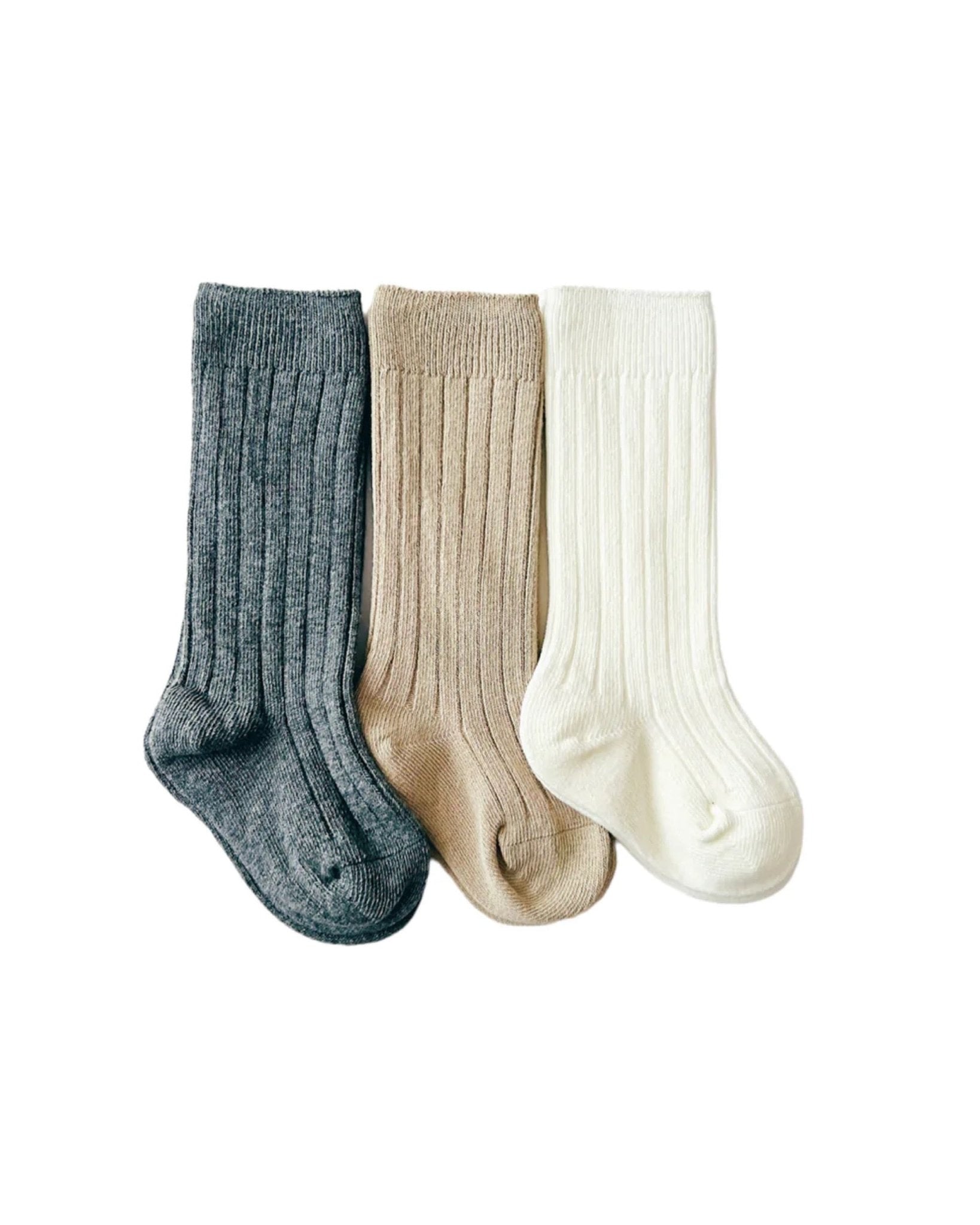 Ribbed Socks | Gray