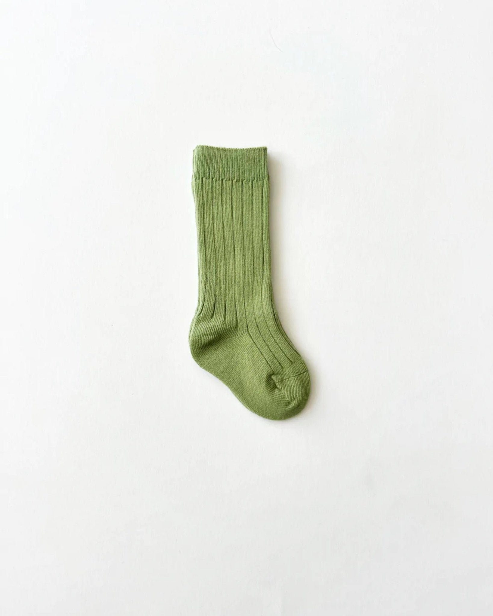 Ribbed Socks | Green