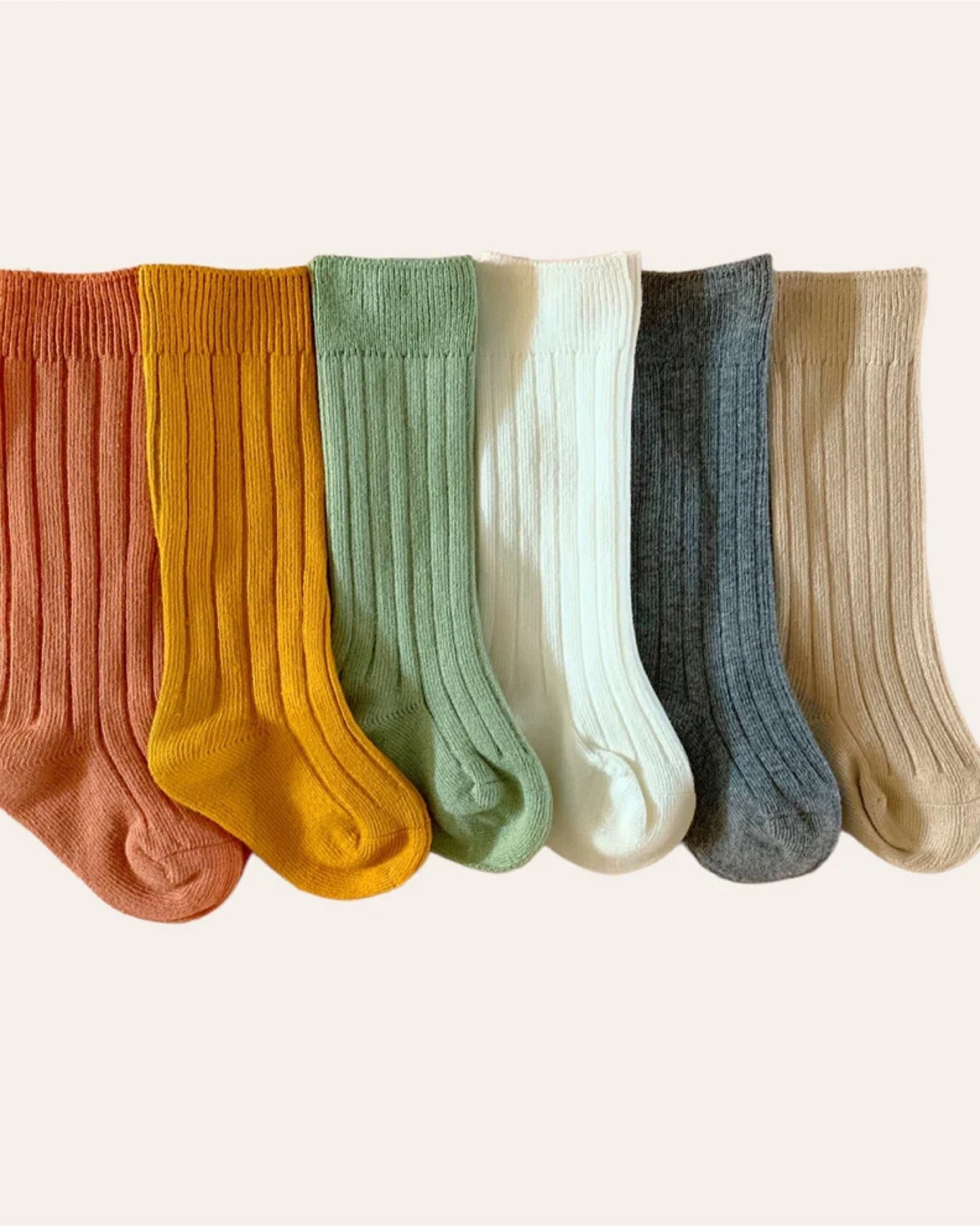 Ribbed Socks | Green