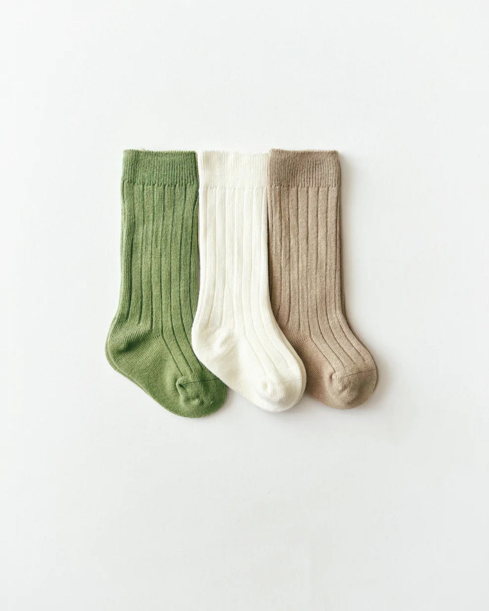 Ribbed Socks | Green