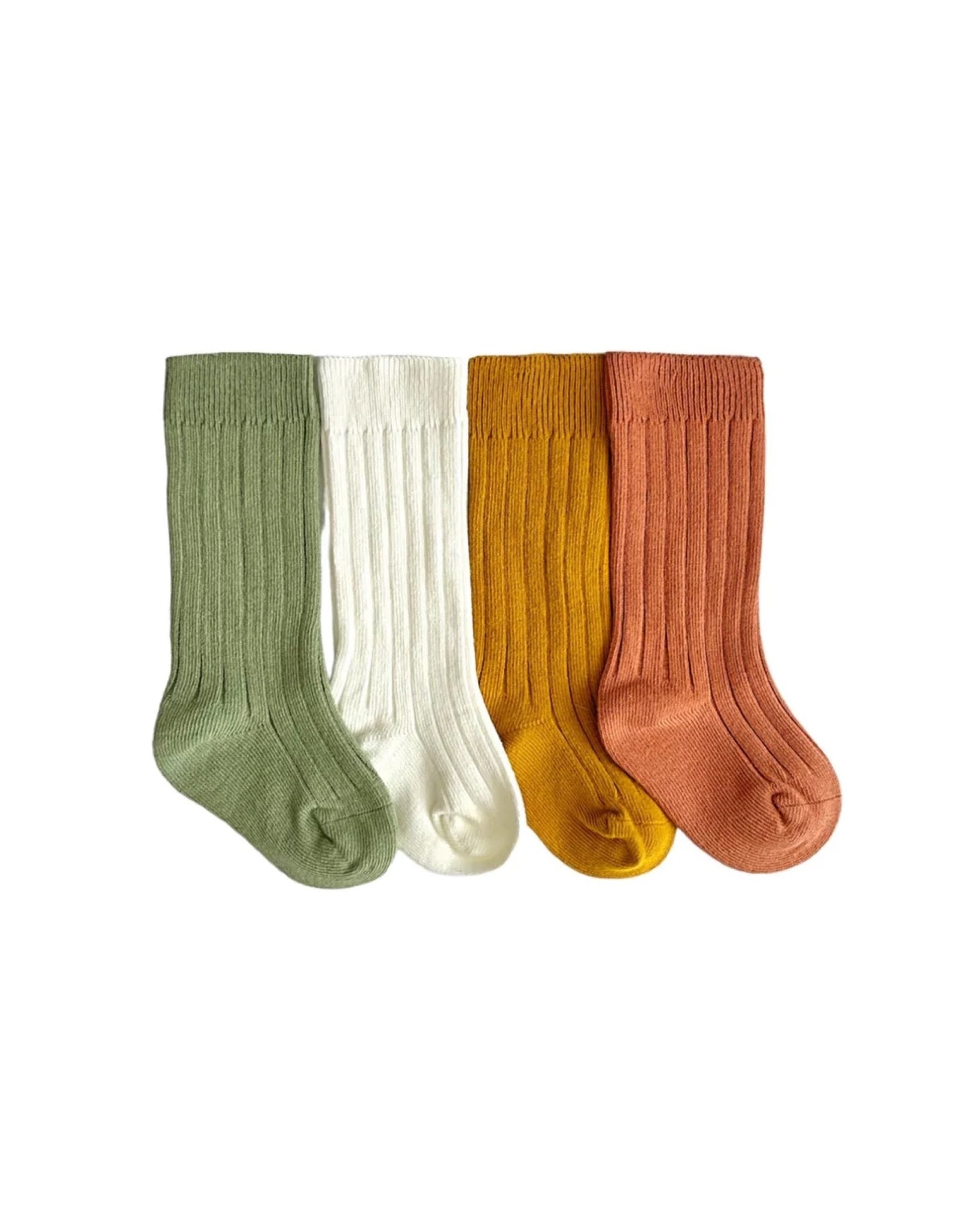 Ribbed Socks | Sandstone