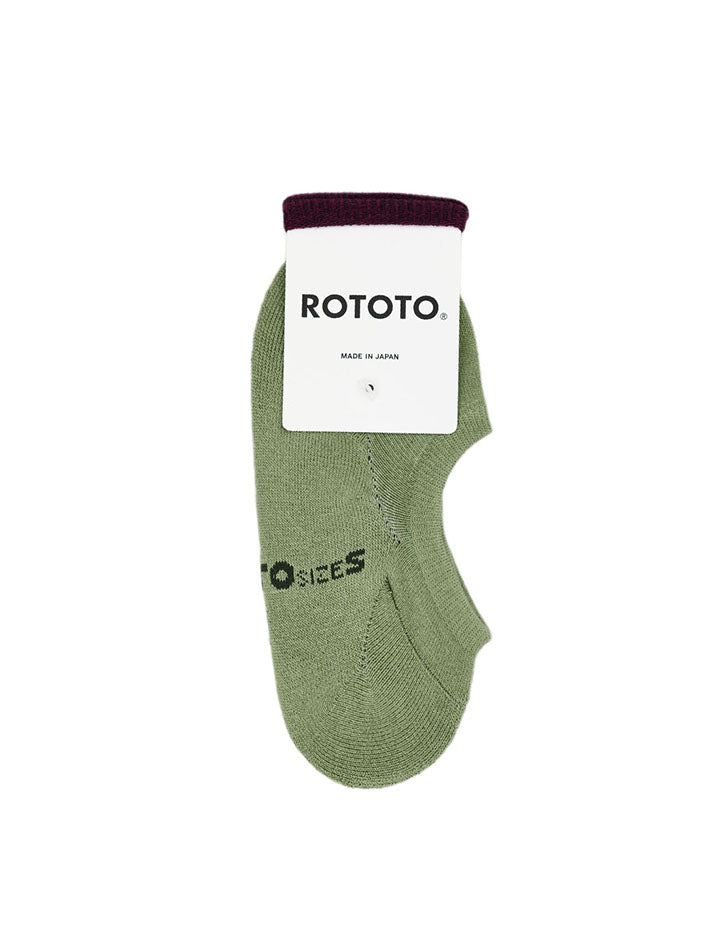 Rototo Ankle Sock Light Green