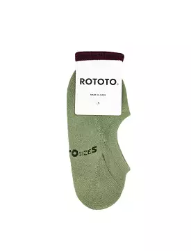 Rototo Ankle Sock Light Green