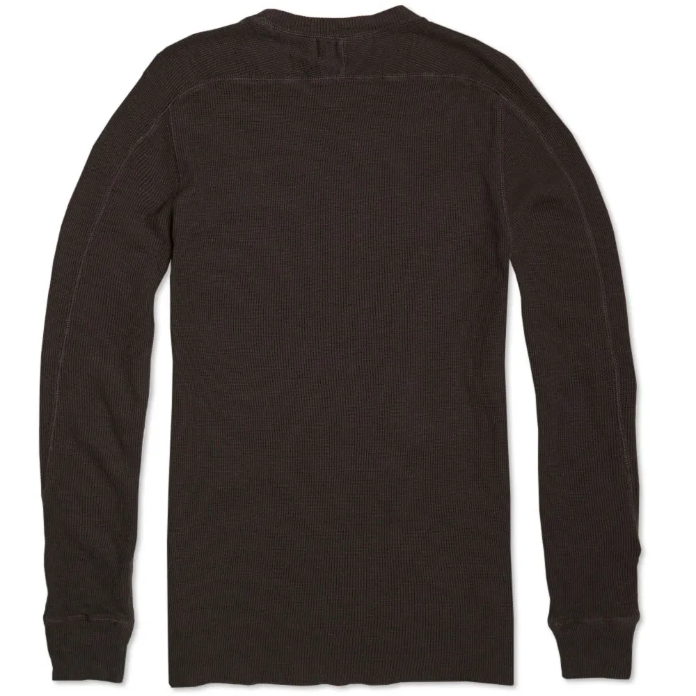 RRL Garment Dyed CrewneckFaded Black